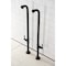 Aqua Vintage AE810S0DL Freestanding Tub Supply Line, Matte Black AE810S0DL - alternate 2